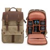 Canvas Leather Camera Bag