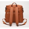 Faux Leather Maternity Backpack