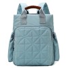 Quilted Nylon Diaper Bag