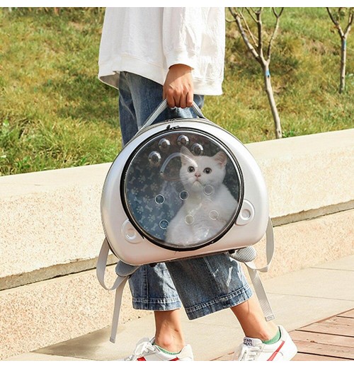 Clear Cat Carrying Backpack